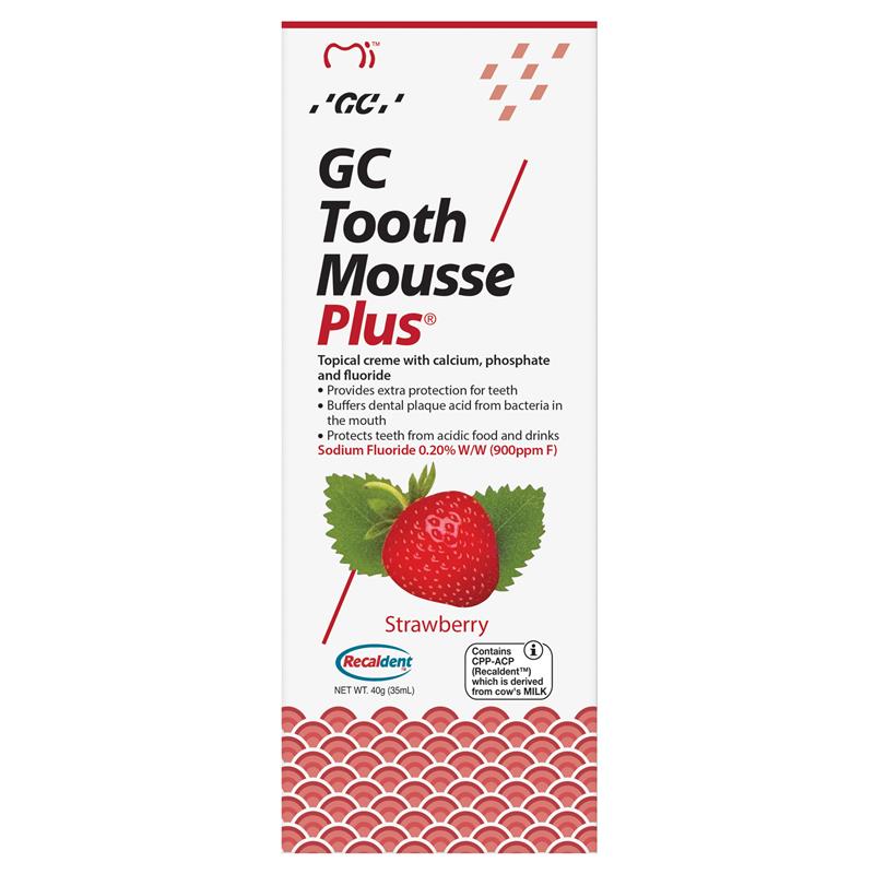 Load image into Gallery viewer, GC Tooth Mousse Plus Strawberry 40g
