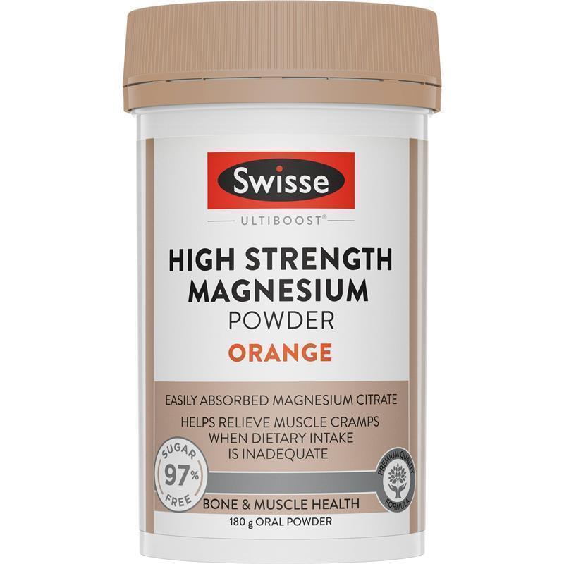 Load image into Gallery viewer, Swisse High Strength Magnesium Powder Orange 180g

