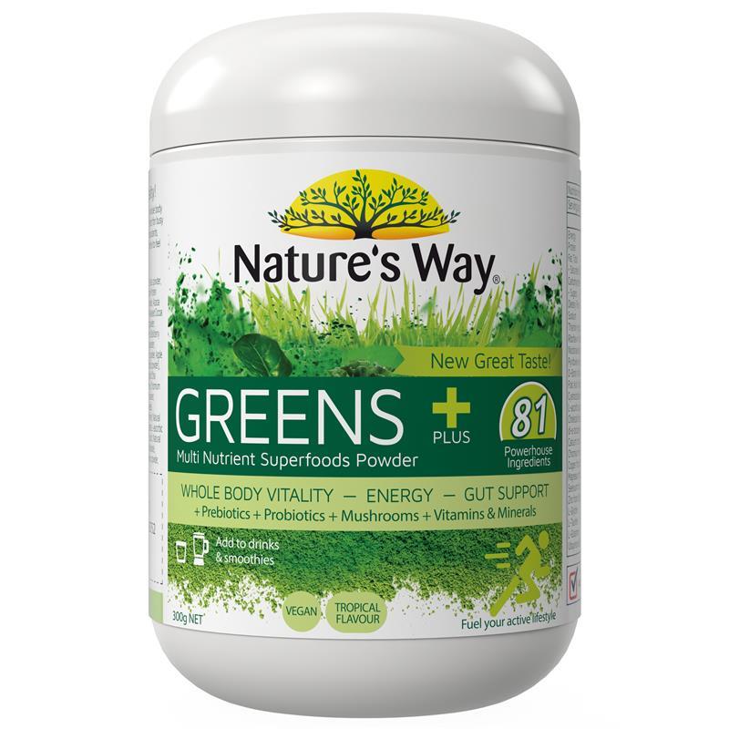 Load image into Gallery viewer, Nature's Way Greens Plus 300g Powder
