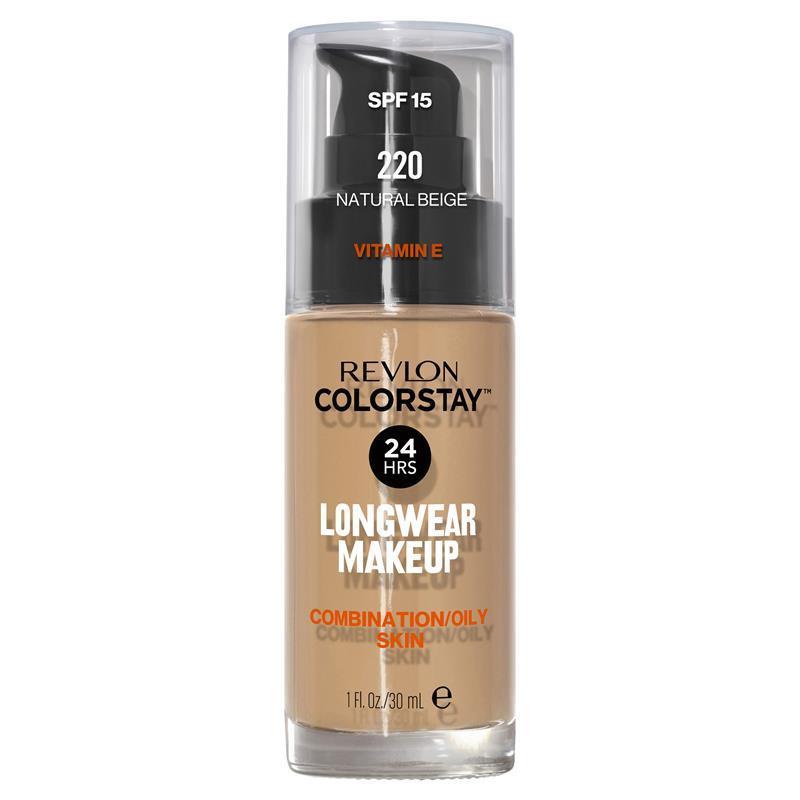 Load image into Gallery viewer, Revlon Colorstay Makeup Foundation For Combination/Oily Skin Natural Beige
