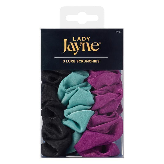 Lady Jayne 17118 Large Luxe Scrunchies 3 Pack