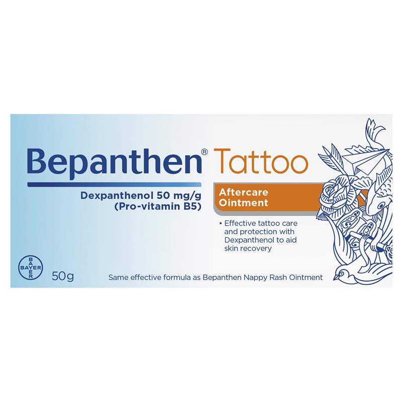 Load image into Gallery viewer, Bepanthen Tattoo Aftercare and Protection Ointment 50g
