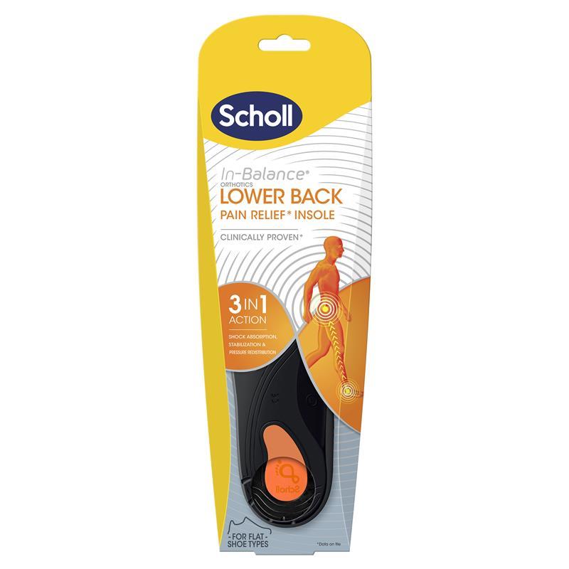 Load image into Gallery viewer, Scholl In Balance Lower Back Orthotic Insole Large

