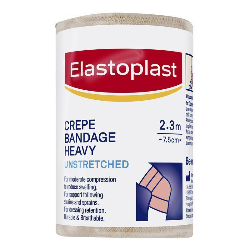 Load image into Gallery viewer, Elastoplast Heavy Weight Crepe Bandage 7.5cmx2.3m
