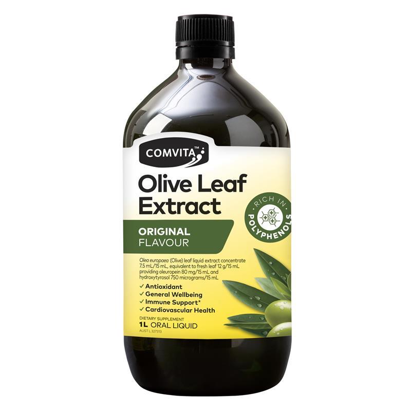 Load image into Gallery viewer, Comvita Olive Leaf Extract Natural/ Original 1 Litre
