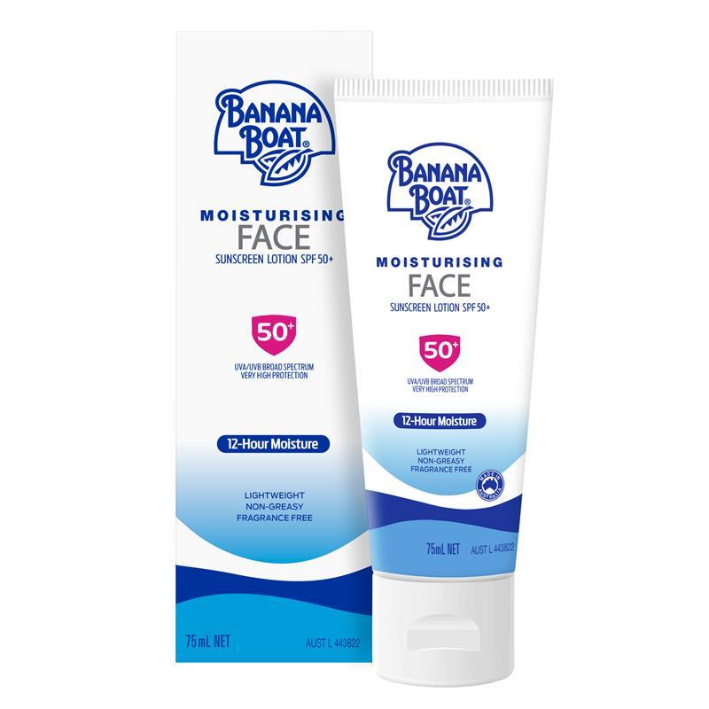 Load image into Gallery viewer, Banana Boat Moisturising Face 75ml
