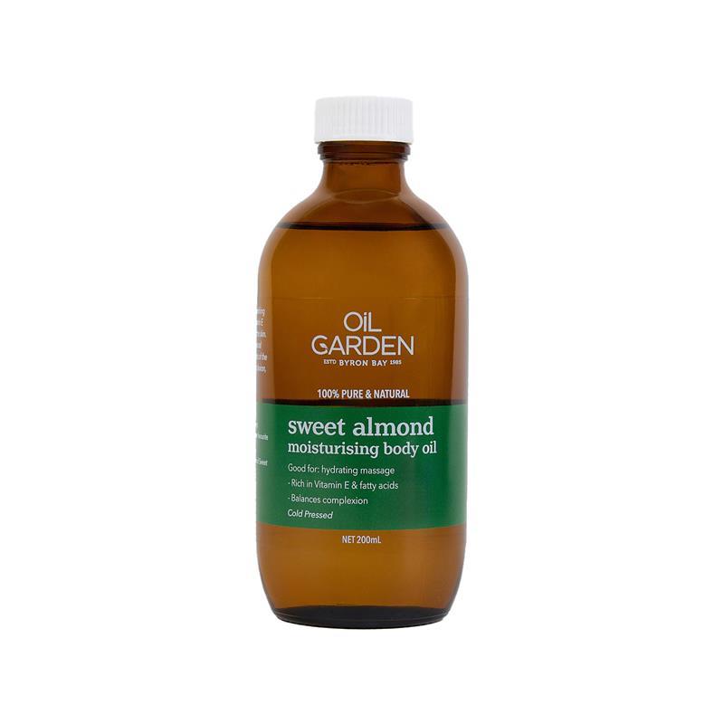 Load image into Gallery viewer, Oil Garden Sweet Almond Moisturising Body Oil 200ml
