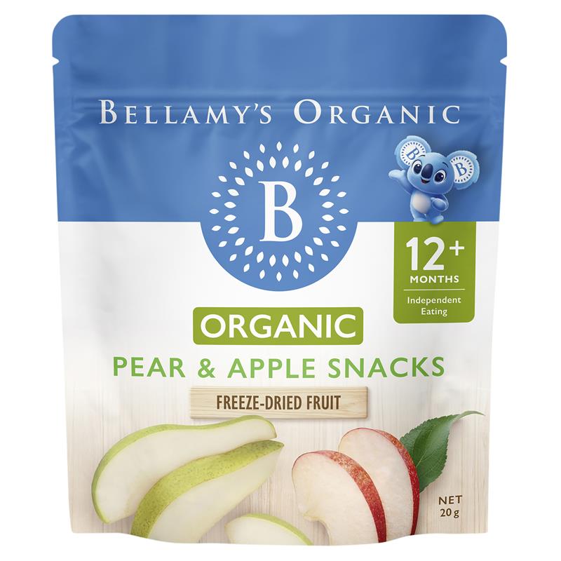 Load image into Gallery viewer, Bellamy's Organic Apple and Pear Fruit Snacks
