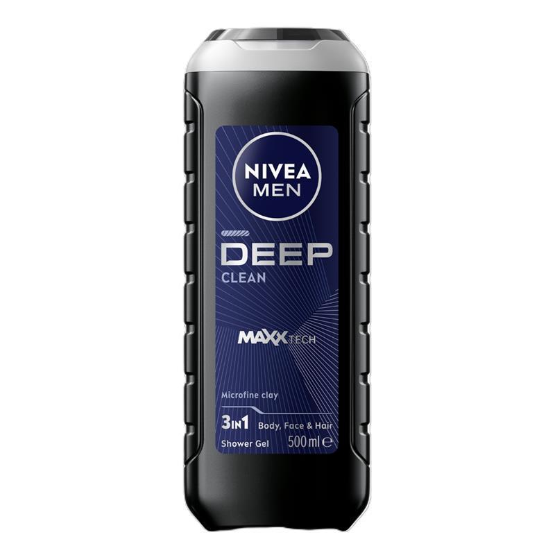 Load image into Gallery viewer, NIVEA for Men Deep Shower Gel 500ml
