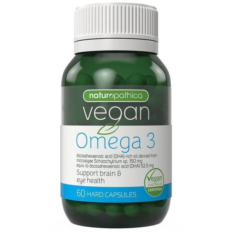 Load image into Gallery viewer, Naturopathica Vegan Omega 3 60 Capsules
