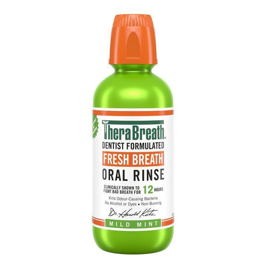 Therabreath Mild Mint Oral Rinse 473ml