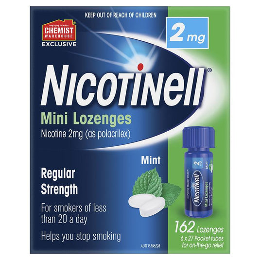 Nicotinell Mini 2mg 162 Lozenges