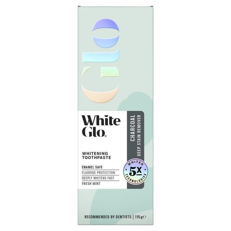 Load image into Gallery viewer, White Glo Charcoal Toothpaste 115g
