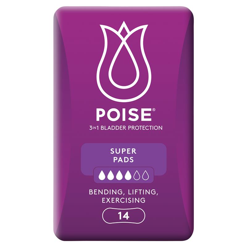 Load image into Gallery viewer, Poise Pads Super 14 Pack

