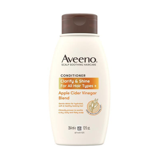 Aveeno Apple Cider Vinegar Clarifying Conditioner for Dull Hair 354mL