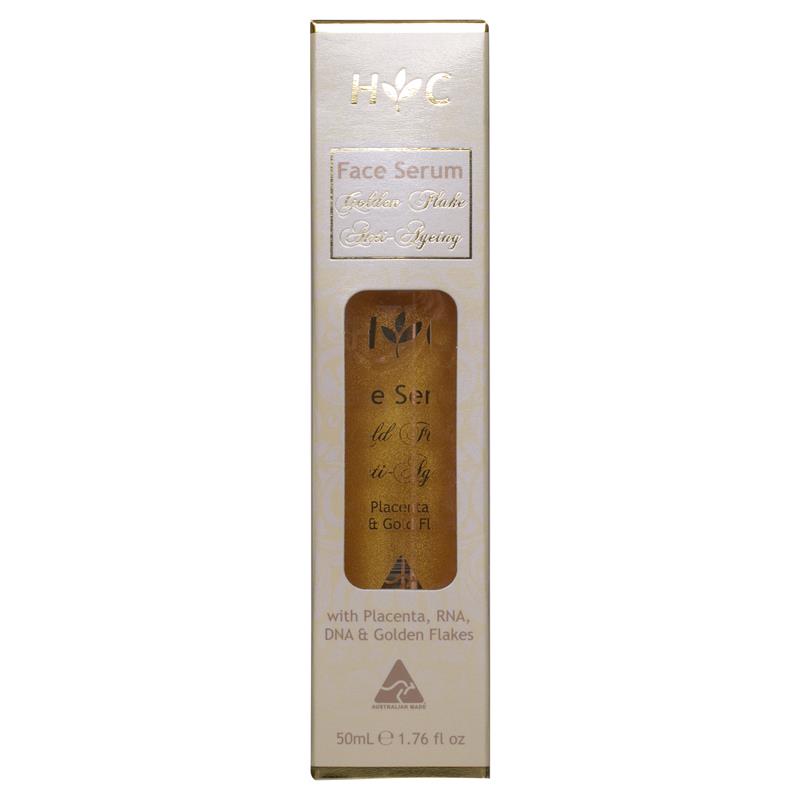 Load image into Gallery viewer, Healthy Care Anti Ageing Gold Flake Face Serum 50ml
