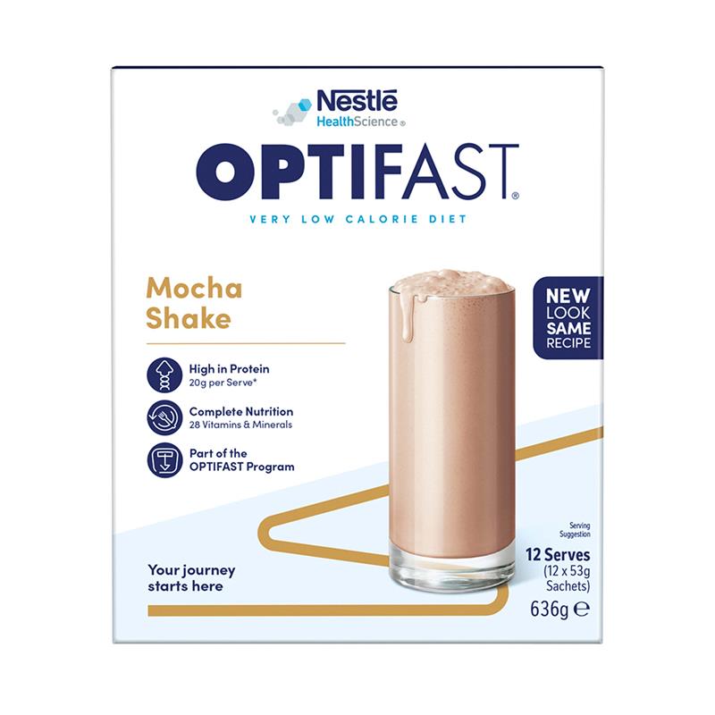 Load image into Gallery viewer, Optifast VLCD Shake Mocha 12 x 53g

