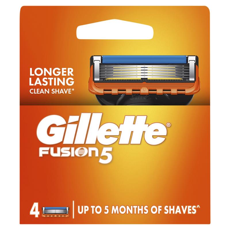 Load image into Gallery viewer, Gillette Fusion Manual Razor Blades 4 Pack
