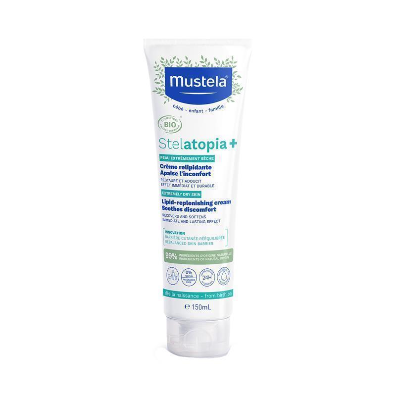 Load image into Gallery viewer, Mustela Stelatopia+ Lipid Replenishing Cream 150ml
