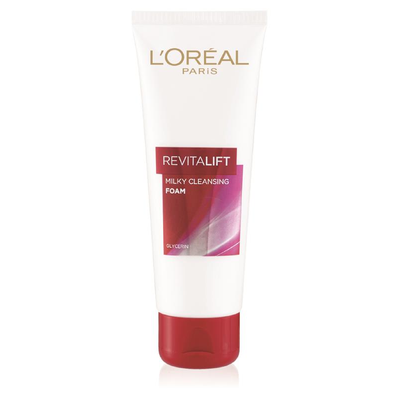 Load image into Gallery viewer, L'Oreal Paris Revitalift Milky Cleansing Foam 100ml
