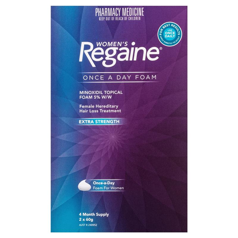 Load image into Gallery viewer, Regaine Womens 5% Minoxidil Foam Hair Loss Treatment 2 x 60g
