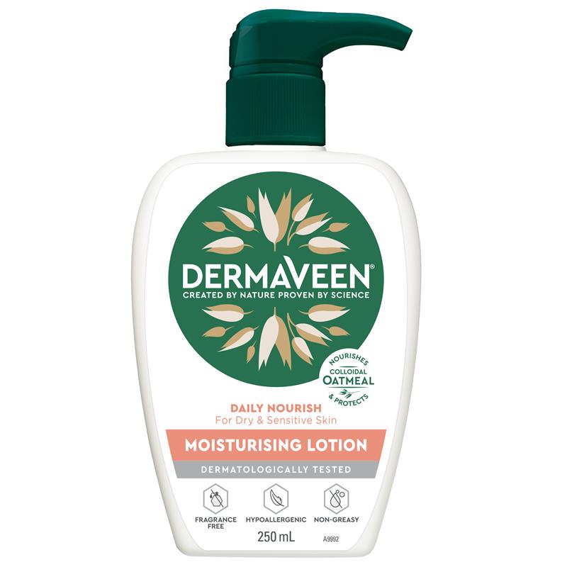 Load image into Gallery viewer, DermaVeen Daily Nourish Moisturising Lotion 250mL
