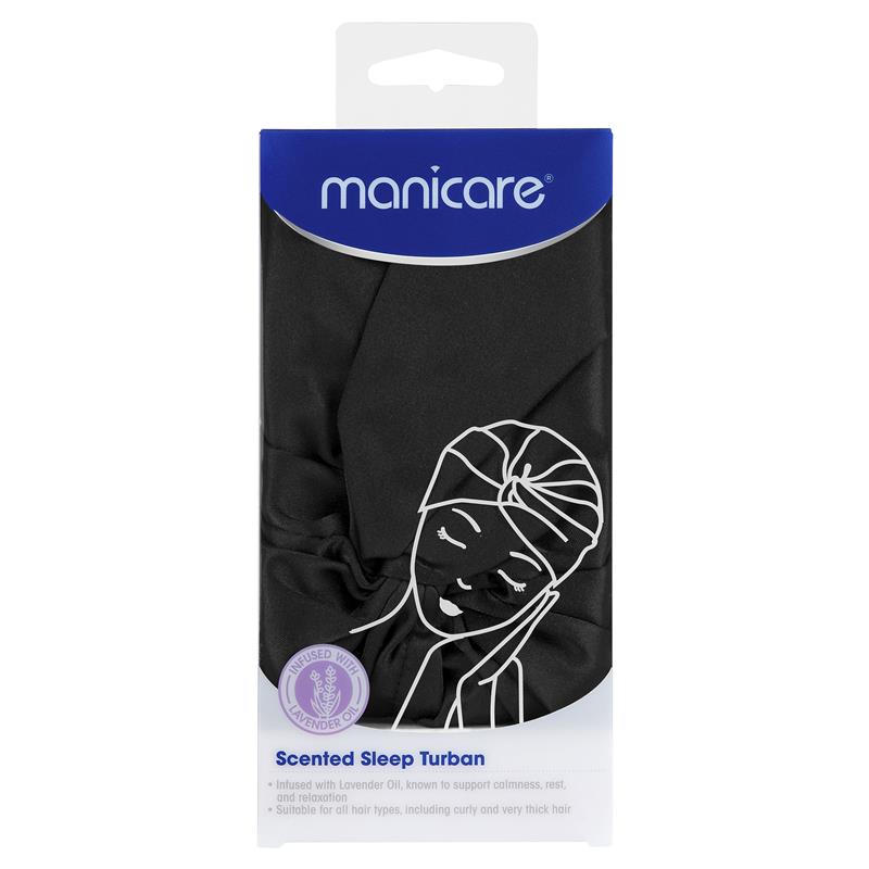 Load image into Gallery viewer, Manicare Scented Sleep Turban Lavender
