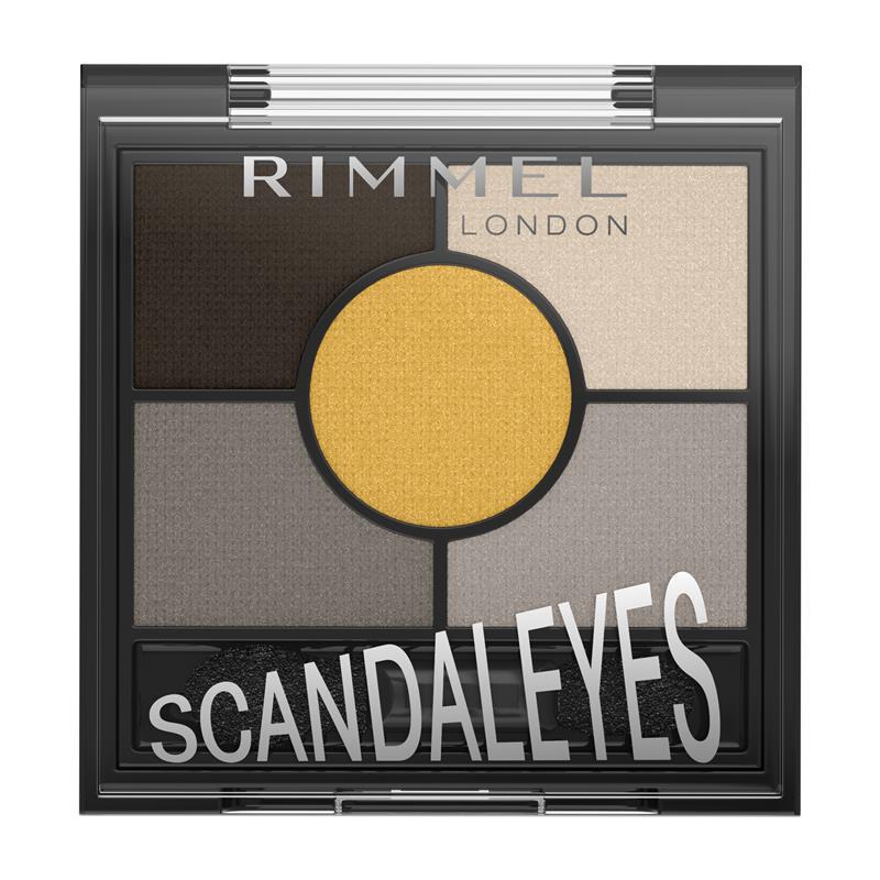 Load image into Gallery viewer, Rimmel Scandaleyes 5 Pan Reno 01 Golden Eye
