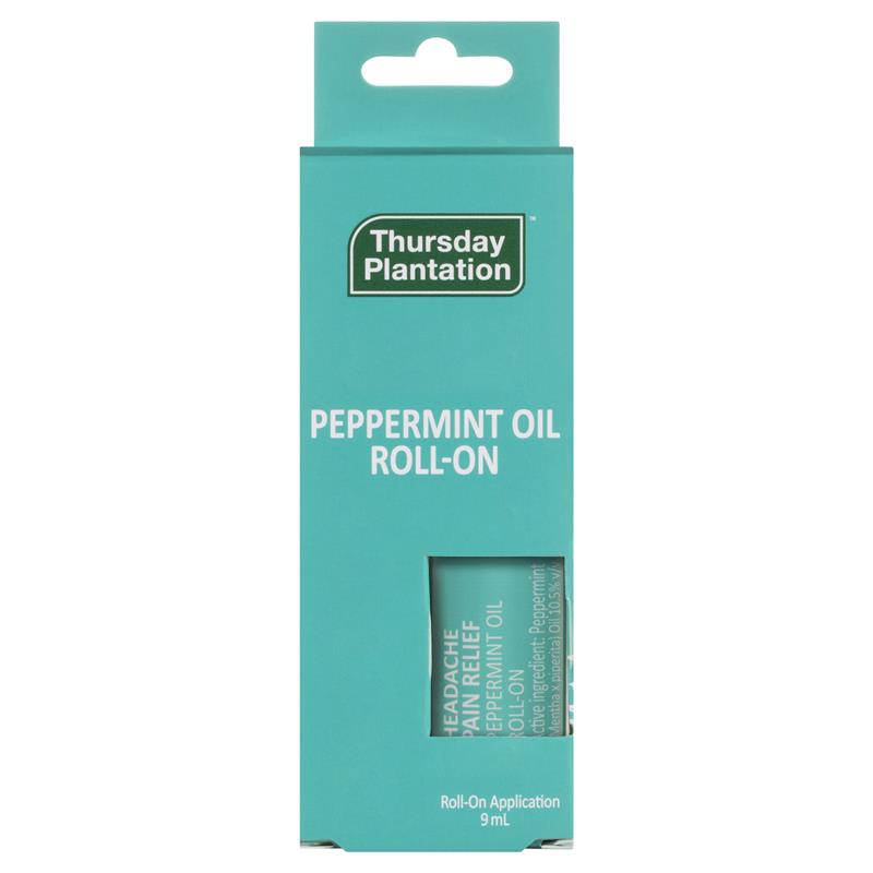Load image into Gallery viewer, Thursday Plantation Peppermint Headache Pain Relief Roll On 9ml
