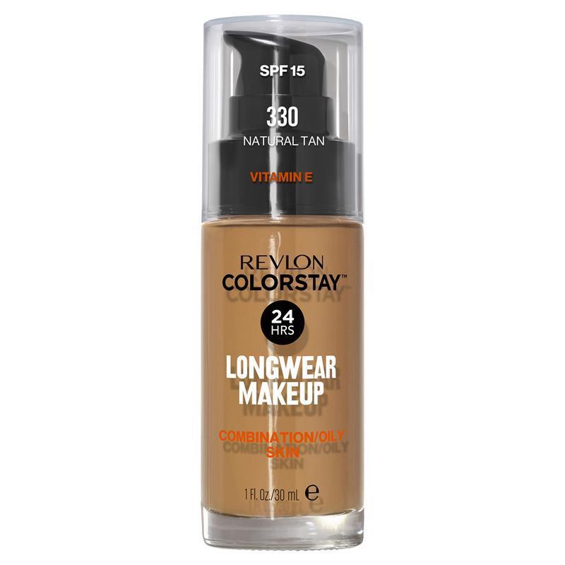 Load image into Gallery viewer, Revlon Colorstay Makeup Foundation For Combination/Oily Skin Natural Tan
