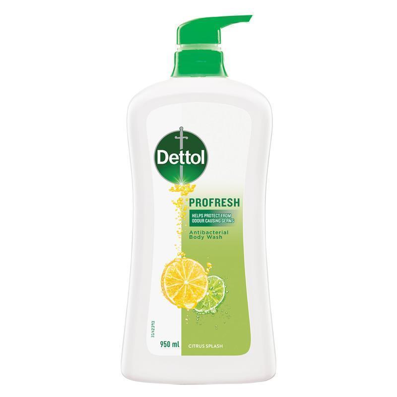 Load image into Gallery viewer, Dettol ProFresh Citrus Splash Shower Gel 950ml
