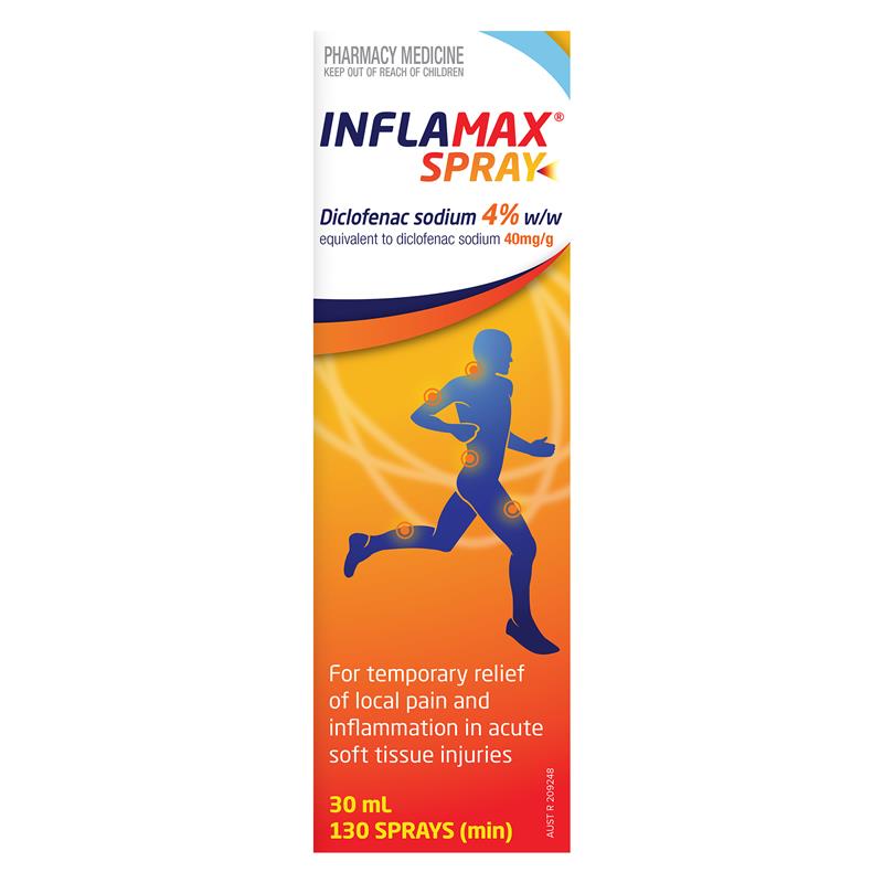 Load image into Gallery viewer, Inflamax Spray Diclofenac 4% 30ml
