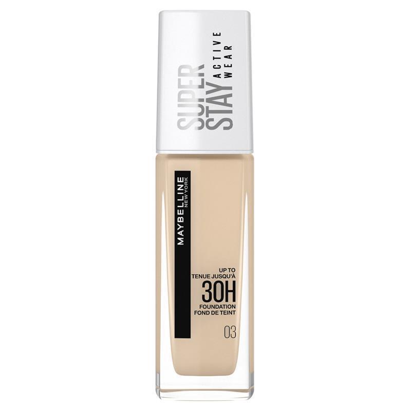 Load image into Gallery viewer, Maybelline Superstay 30 Hour Foundation 03 True Ivory
