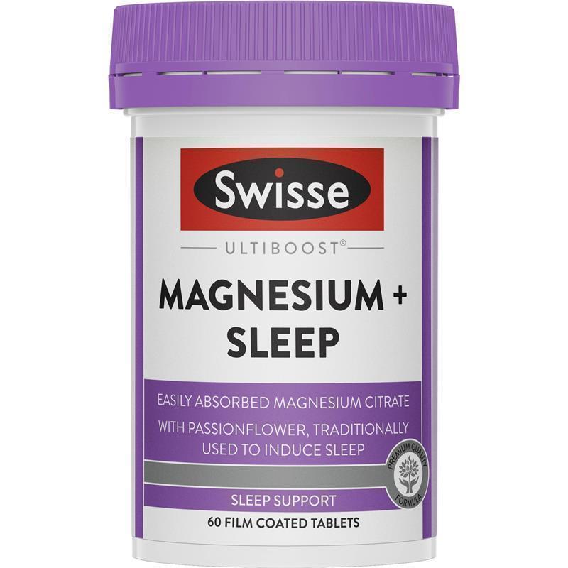 Load image into Gallery viewer, Swisse Ultiboost Magnesium + Sleep 60 Tablets
