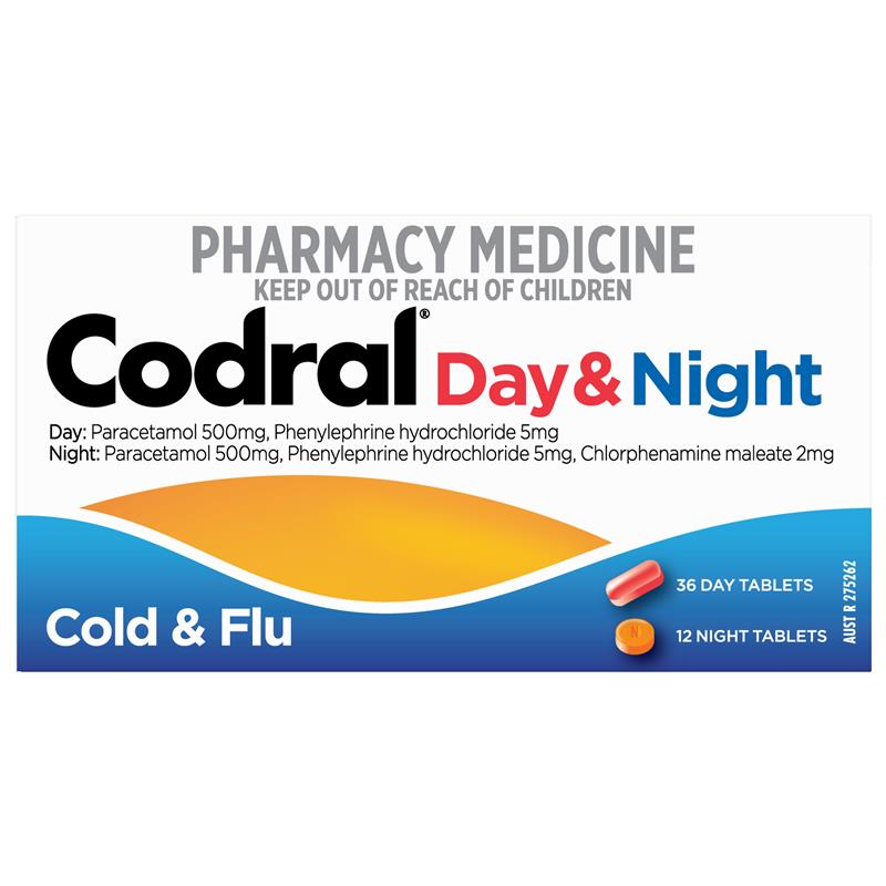 Load image into Gallery viewer, Codral PE Day &amp; Night Tablets 48 Pack

