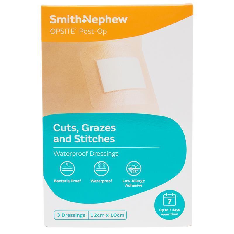 Load image into Gallery viewer, Opsite Post-Op 12cm x 10cm Dressing 3 Pack
