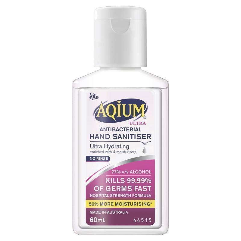 Load image into Gallery viewer, Aqium Antibacterial Hand Sanitiser Ultra 60Ml
