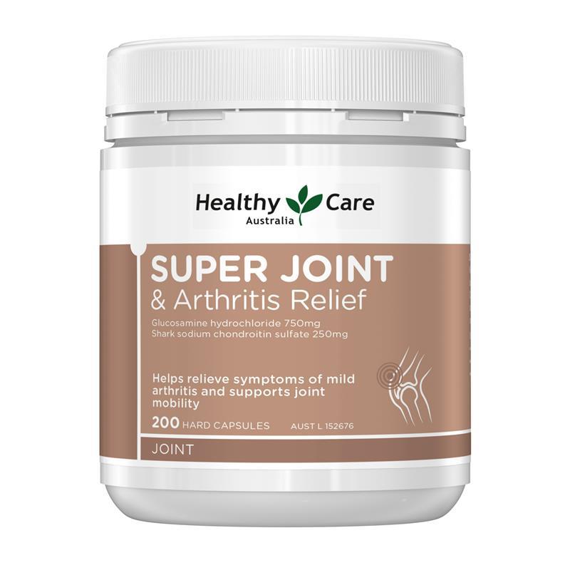 Load image into Gallery viewer, Healthy Care Super Joint &amp; Arthritis Relief 200 Capsules
