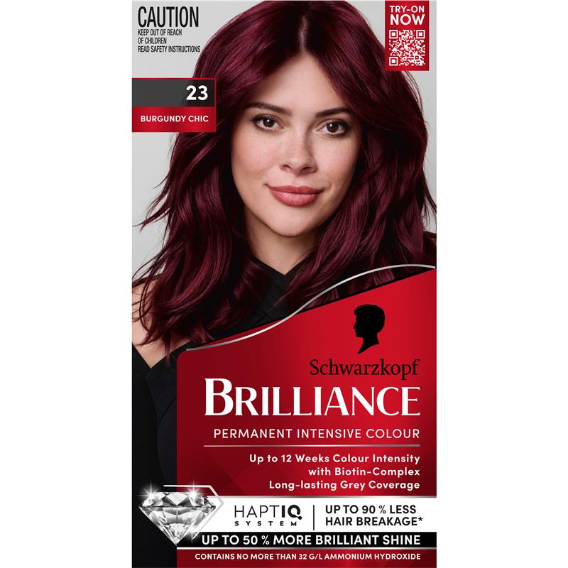 Load image into Gallery viewer, Schwarzkopf Brilliance 23 Burgundy Chic New
