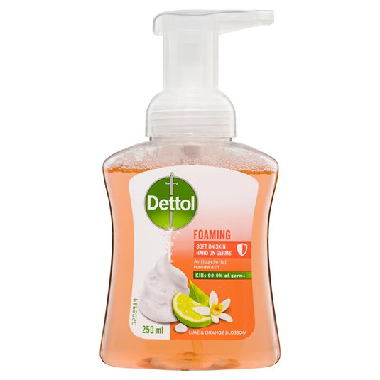 Dettol Soft on Skin Foaming Hand Wash Lime and Orange Blossom 250ml