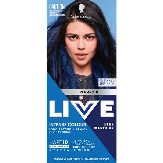 Schwarzkopf Live Colour Permanent Blue Mercury