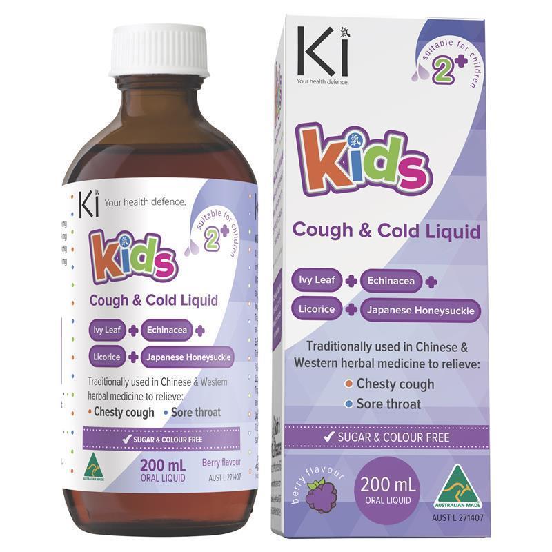Load image into Gallery viewer, Ki Kids Cough &amp; Cold Liquid 200ml
