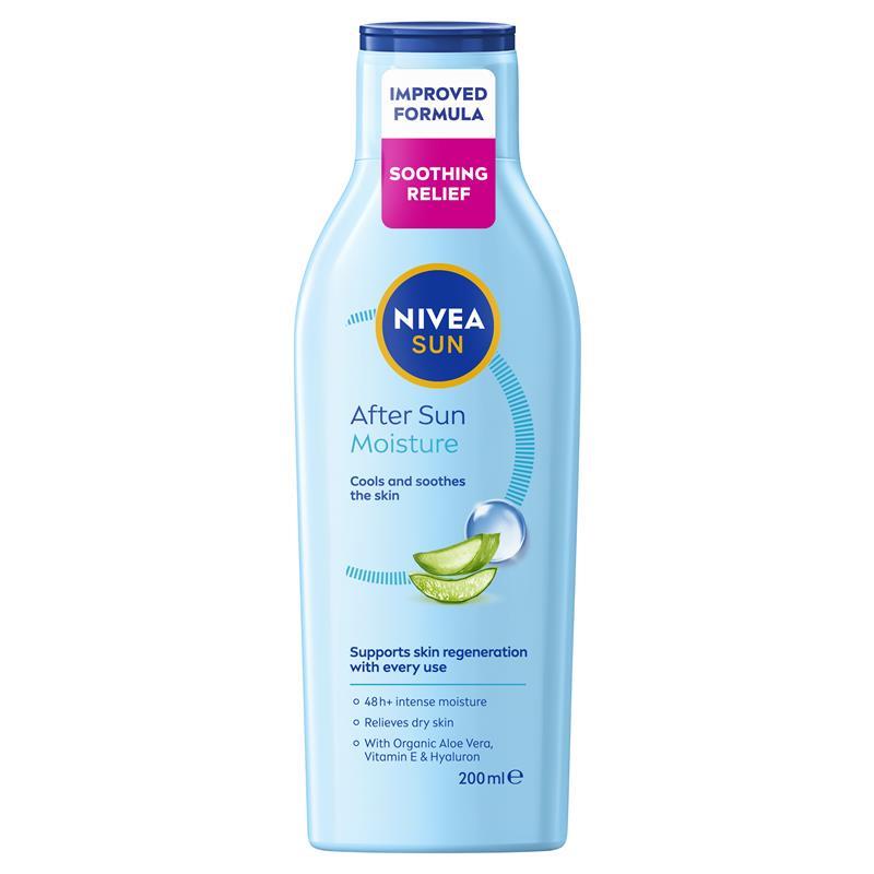 Load image into Gallery viewer, NIVEA Sun Moisturising After Sun Lotion Aloe Vera 200ml
