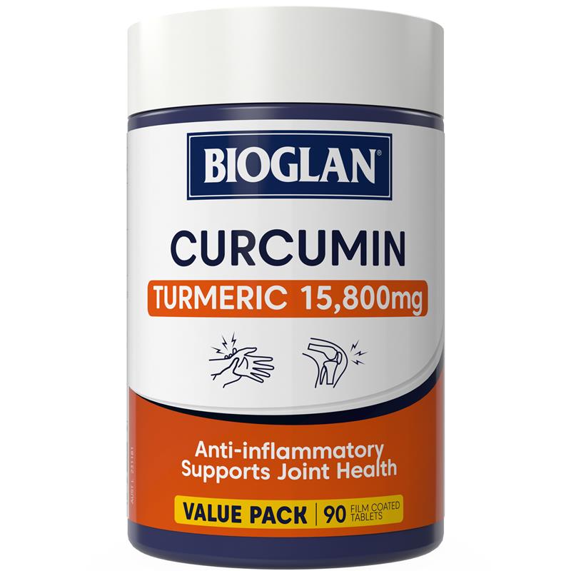 Load image into Gallery viewer, Bioglan Curcumin 90 Tablets

