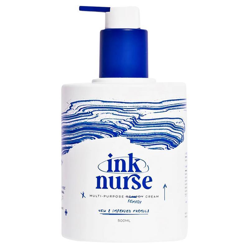 Load image into Gallery viewer, Ink Nurse Tattoo Aftercare + Multipurpose Remedy Cream Pump 500ml
