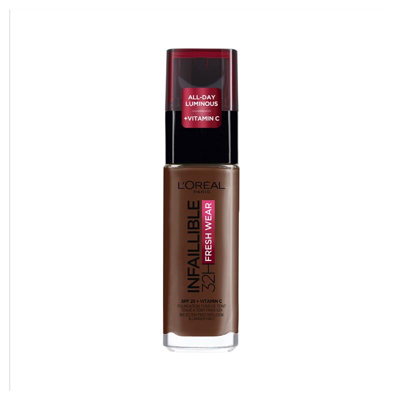 Load image into Gallery viewer, L'Oreal Paris Infallible Freshwear Foundation 390 Ebony
