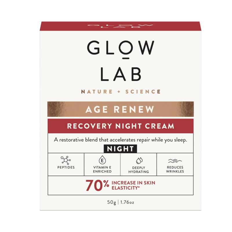 Load image into Gallery viewer, Glow Lab Age Renew Recovery Night Cream 50g
