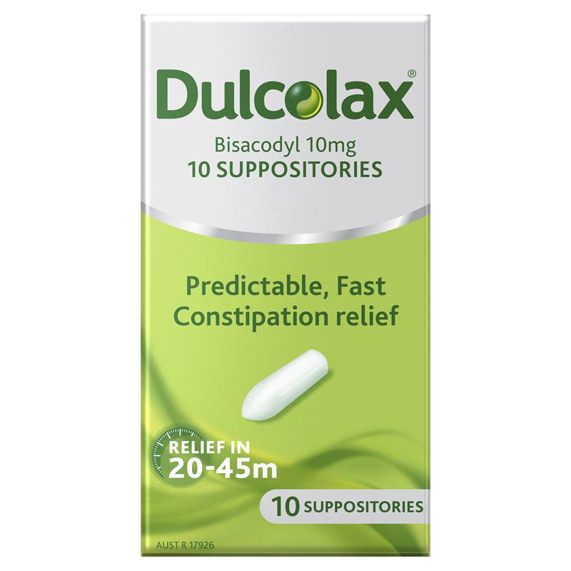 Load image into Gallery viewer, Dulcolax Laxatives Suppositories for Constipation Relief 10 Pack
