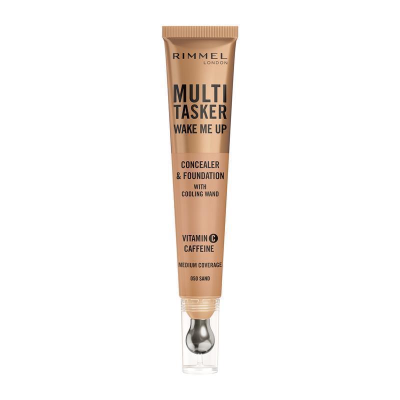 Load image into Gallery viewer, Rimmel Multi Tasker Wake Me Up Concealer &amp; Foundation 050 Sand
