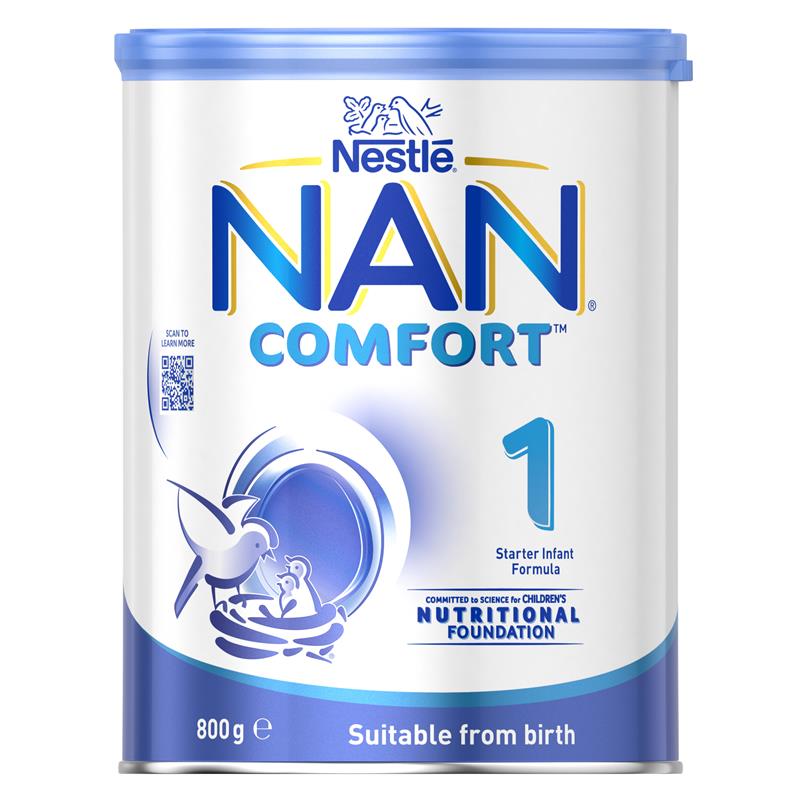 Load image into Gallery viewer, Nestle NAN COMFORT 1 Starter Baby Infant Formula Powder, From Birth – 800g
